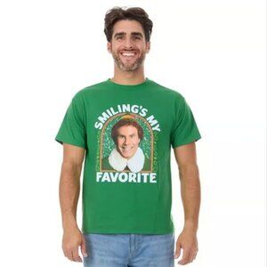 Smiling Is My Favorite Buddy the Elf Adult Unisex Extra Large